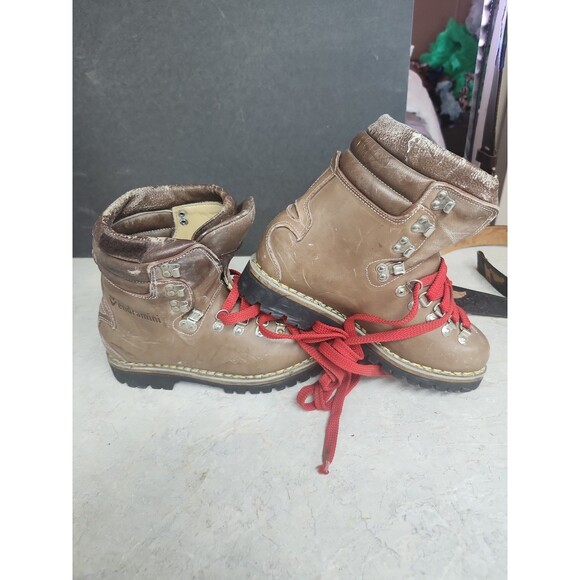Vintage Vendramini Boots Mens 8 Hiking Mountaineering Leather Made In Italy main image 5